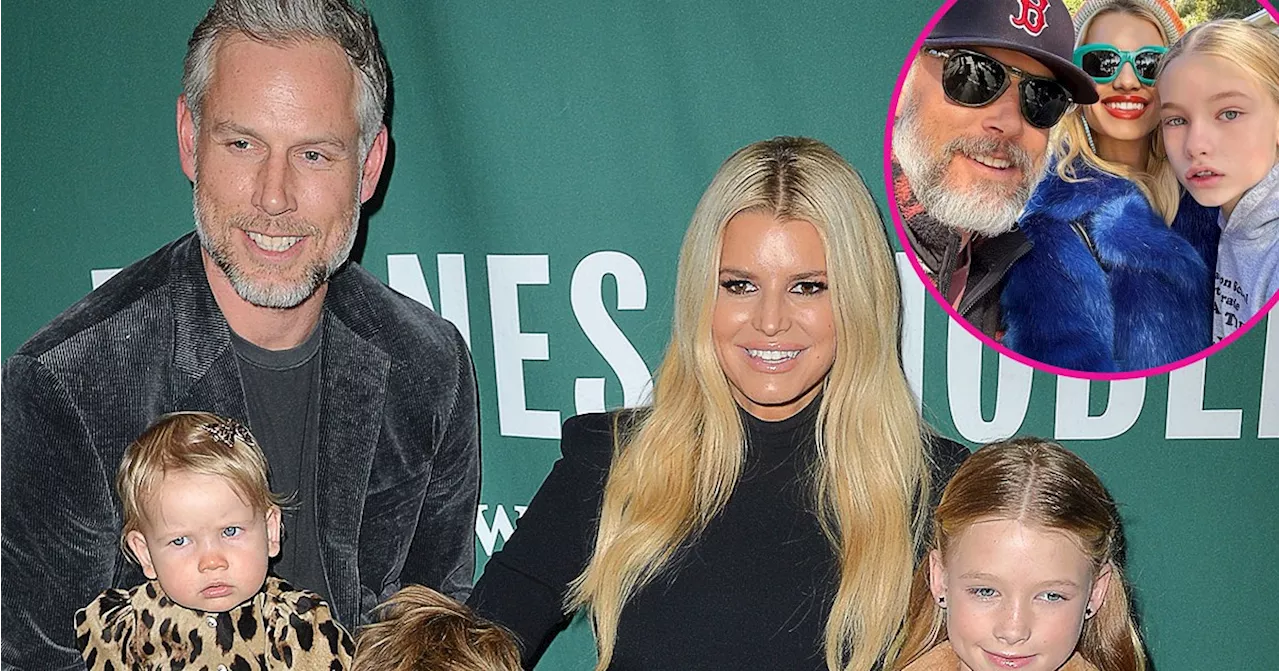 Jessica Simpson, Eric Johnson Sweetest Moments With Their Kids