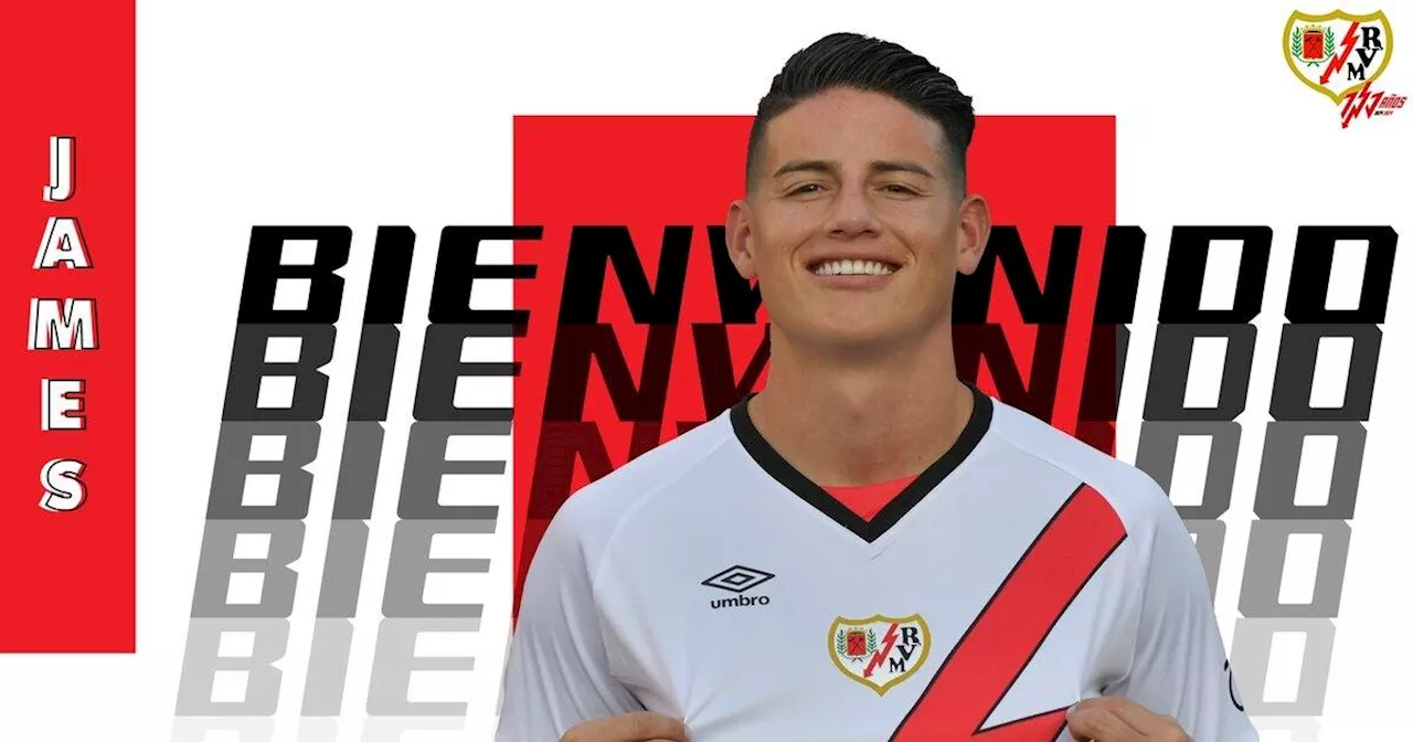 James Rodríguez definió su futuro: equipo español anunció la incorporación del capitán de la selección Colombia