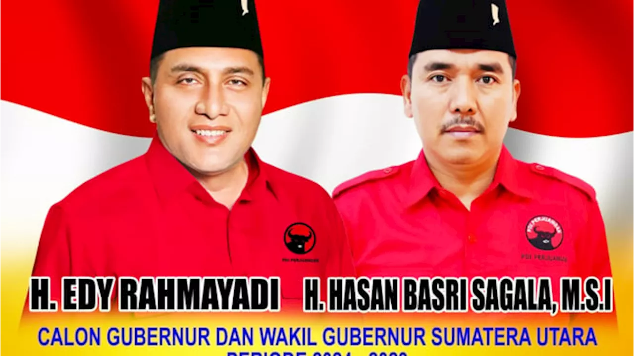 Edy Rahmayadi-Hasan Basri Daftar Cagub-Cawagub ke KPU Sumut pada Kamis, 29 Agustus