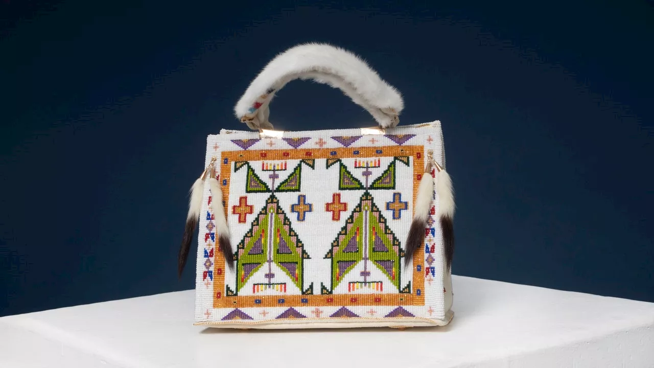 This Beaded “Birkin” Bag Comes With a Backstory