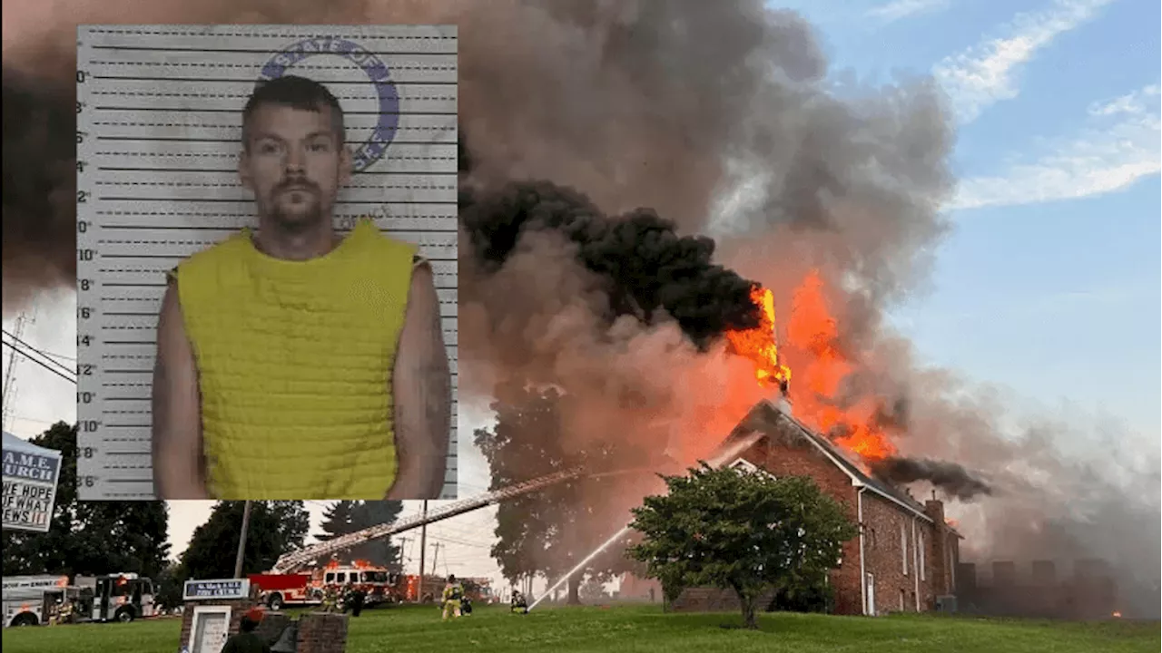 Deadly Tennessee church arson suspect killed woman before fire, talked about 'God's water'