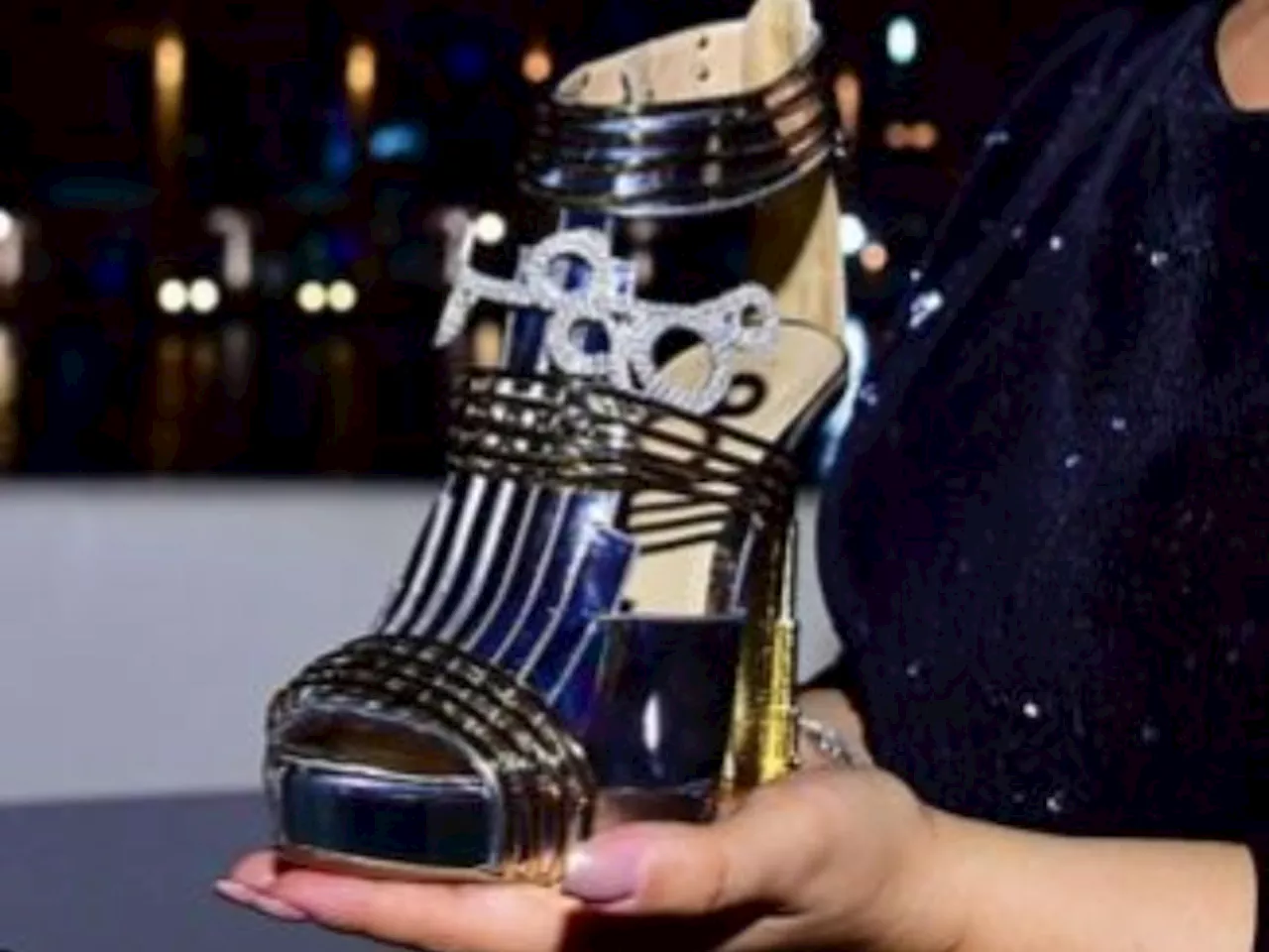 ‘Moon Star’ Shoes Costing $19 Million Are Crafted From Gold, Diamonds And A Meteorite