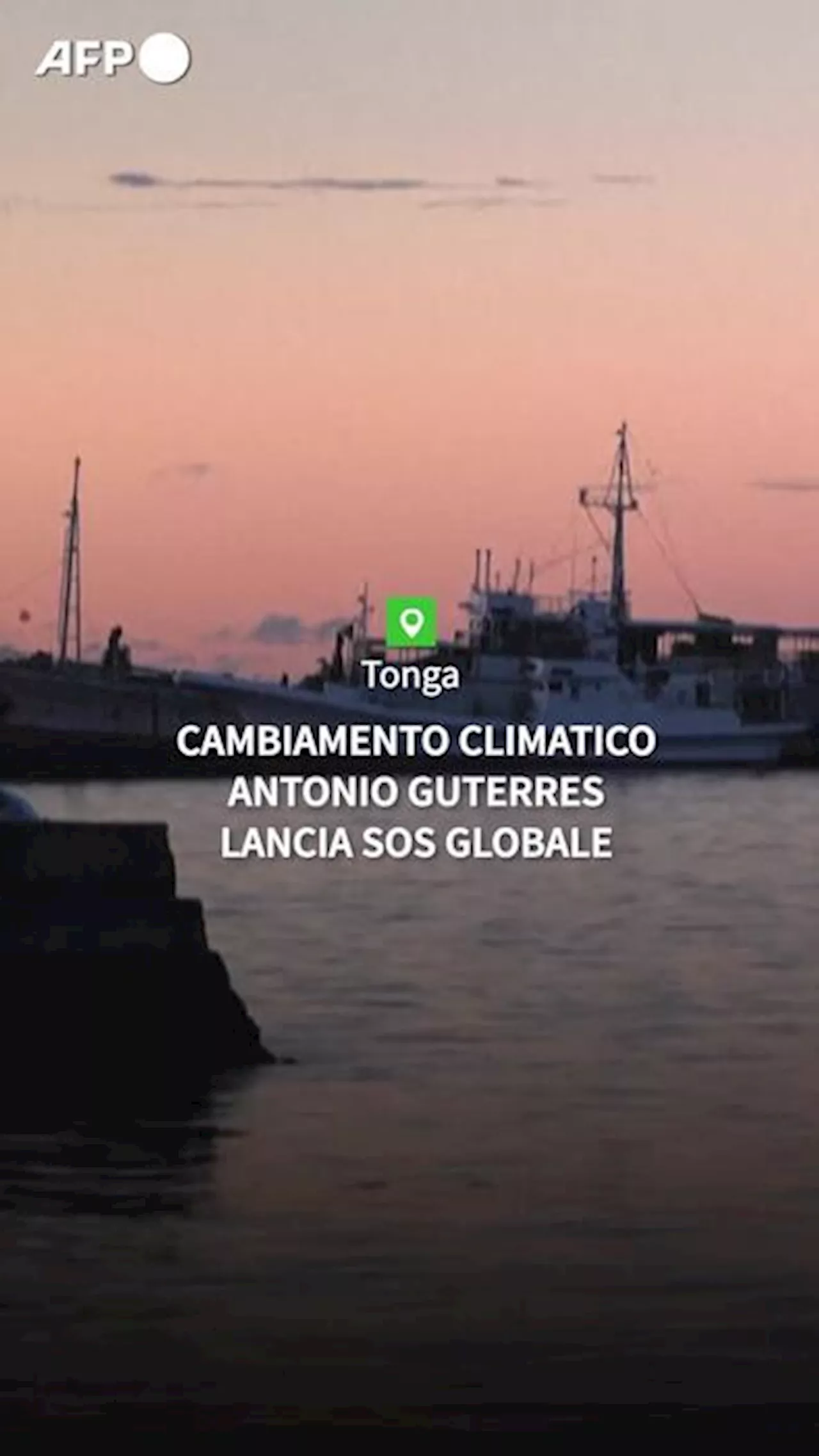 Cambiamento climatico, Guterres lancia sos globale