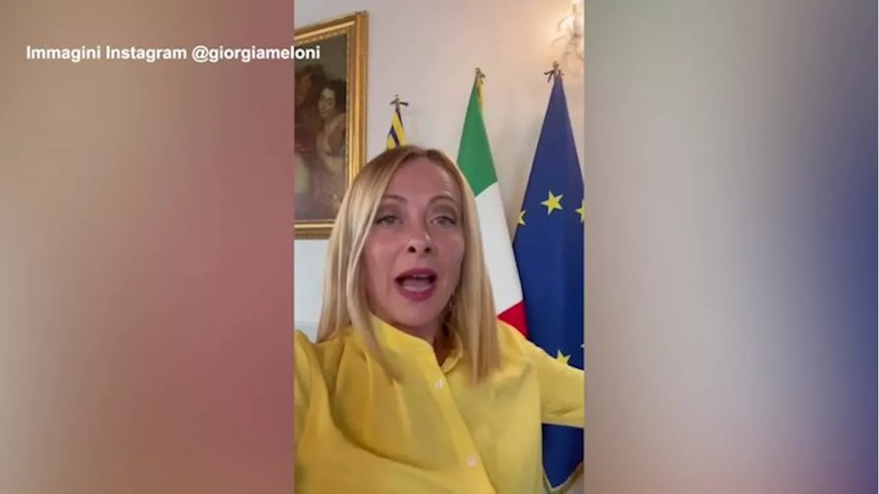 Ironia di Giorgia Meloni sui social: 'Rieccomi, richiamate tutte le unita''