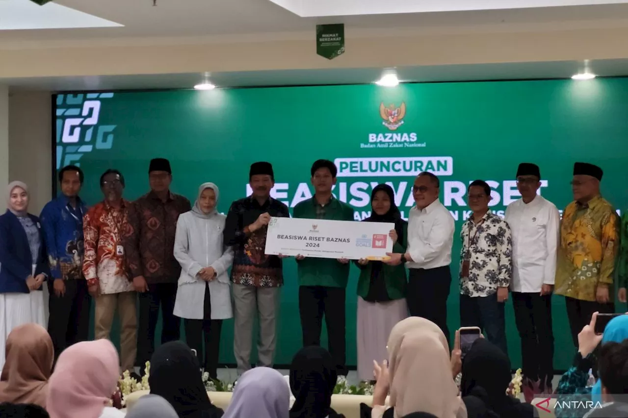 Baznas gandeng BRIN luncurkan Beasiswa Riset Baznas 2024