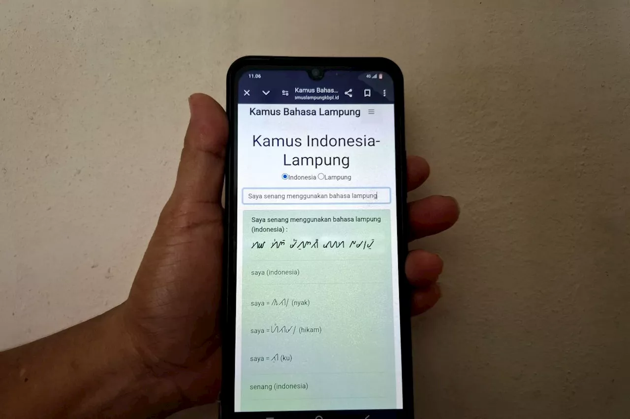 Disdikbud: Pelajaran Bahasa Lampung lestarikan bahasa daerah