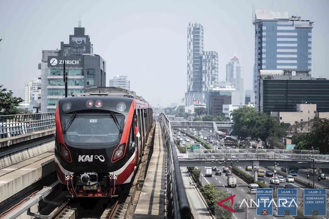 KAI tambah jumlah perjalanan LRT Jabodebek