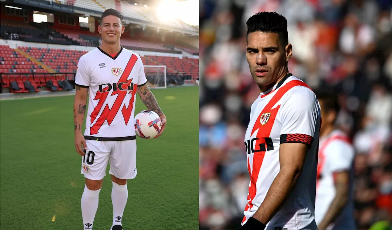 Presidente del Rayo reveló detalle clave de Falcao en fichaje de James