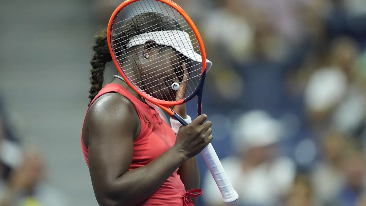 Former champion Sloane Stephens is out of the US Open after a first-round collapse