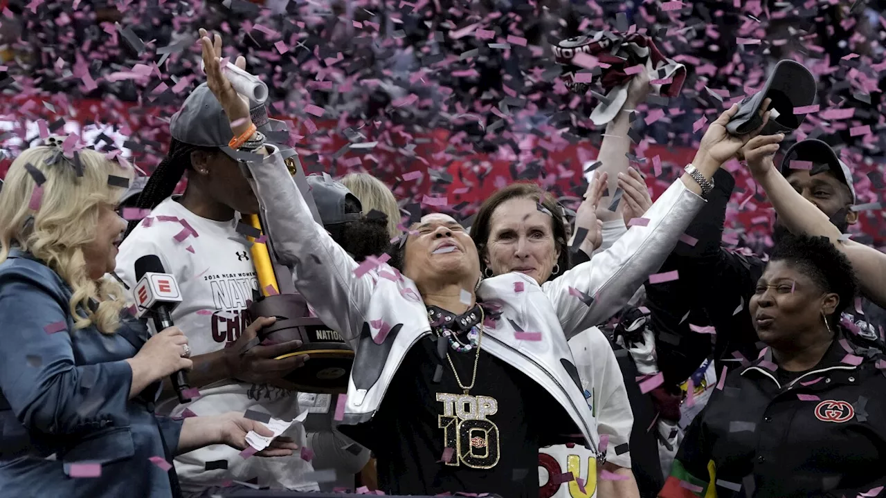 South Carolina unveils highway signs celebrating Gamecocks women's basketball championships