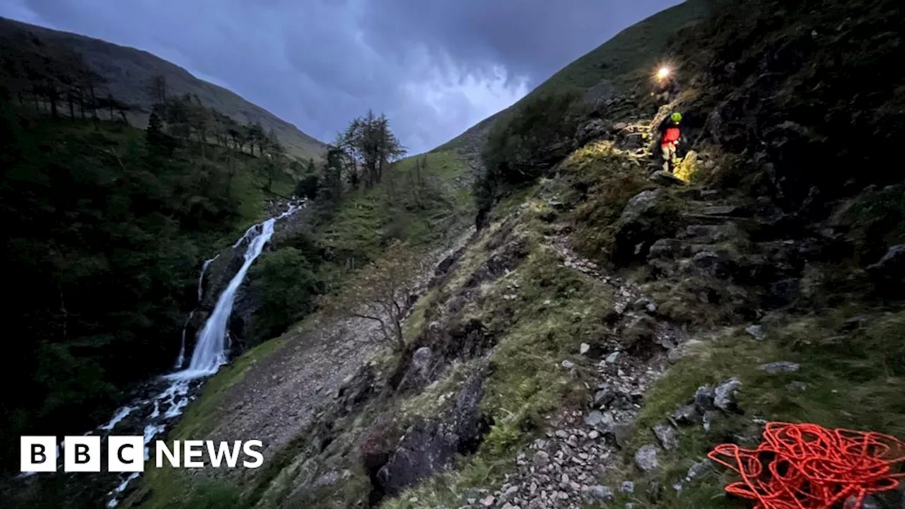 Man dies amid 'busy' Lake District weekend for mountain rescue