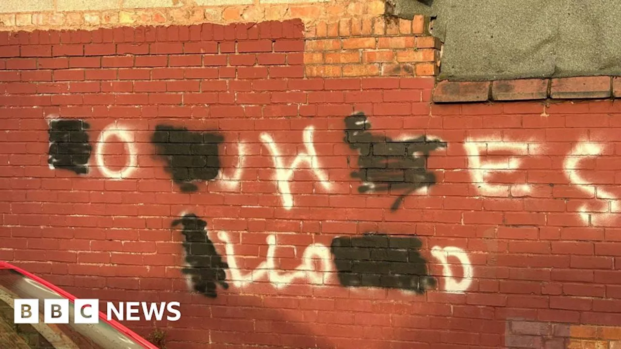 Police in Alum Rock investigate 'no whites' graffiti on walls