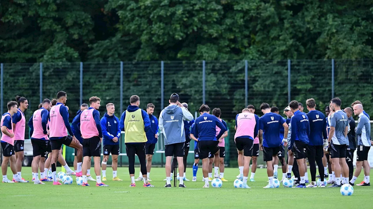 HSV: Trainings-Schreck im Volkspark