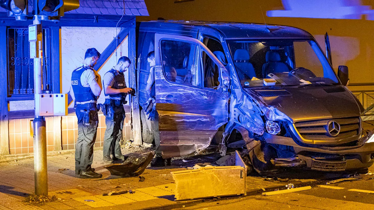 Verfolgungsjagd durch Dreieich: Wagen verliert Reifen auf Flucht