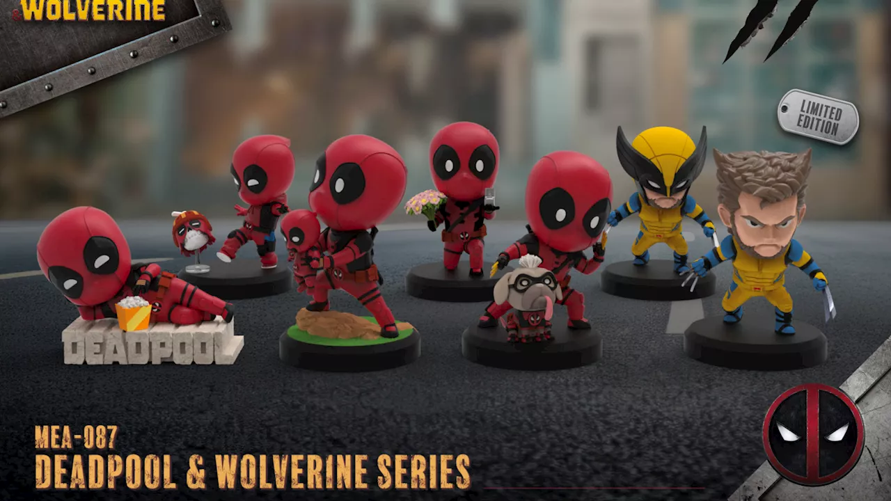 Beast Kingdom Debuts New Marvel Deadpool & Wolverine Minis Series