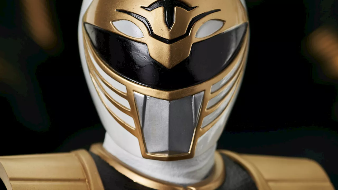 It's Morphin' Time with the Power Rangers Legacy White Ranger Statue 