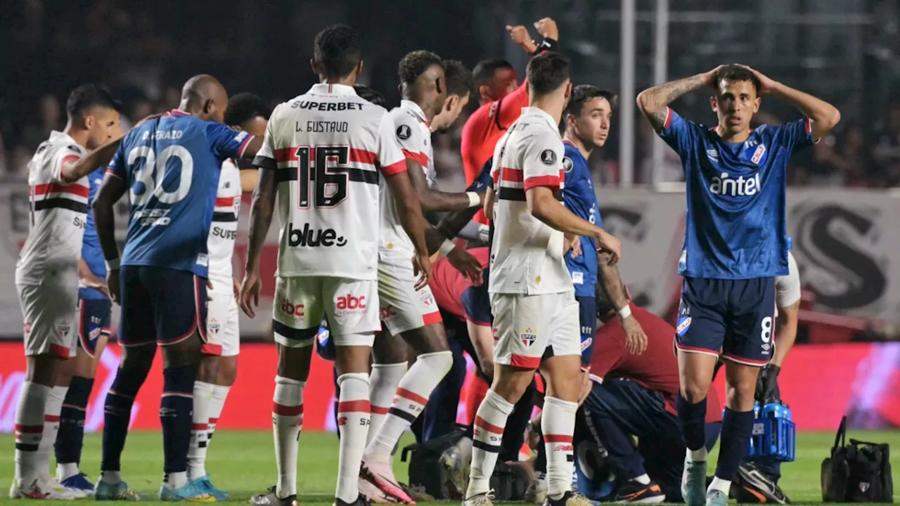 Jugador que se desmayó en Copa Libertadores está con un 'cuadro neurológico crítico'