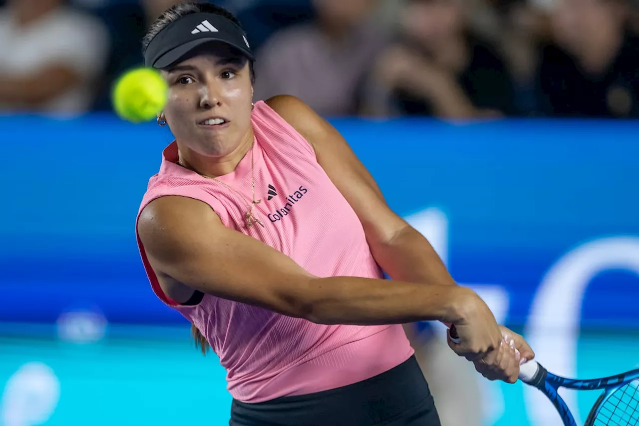 Así le fue a María Camila Osorio en su debut en el US Open: tempranera eliminación