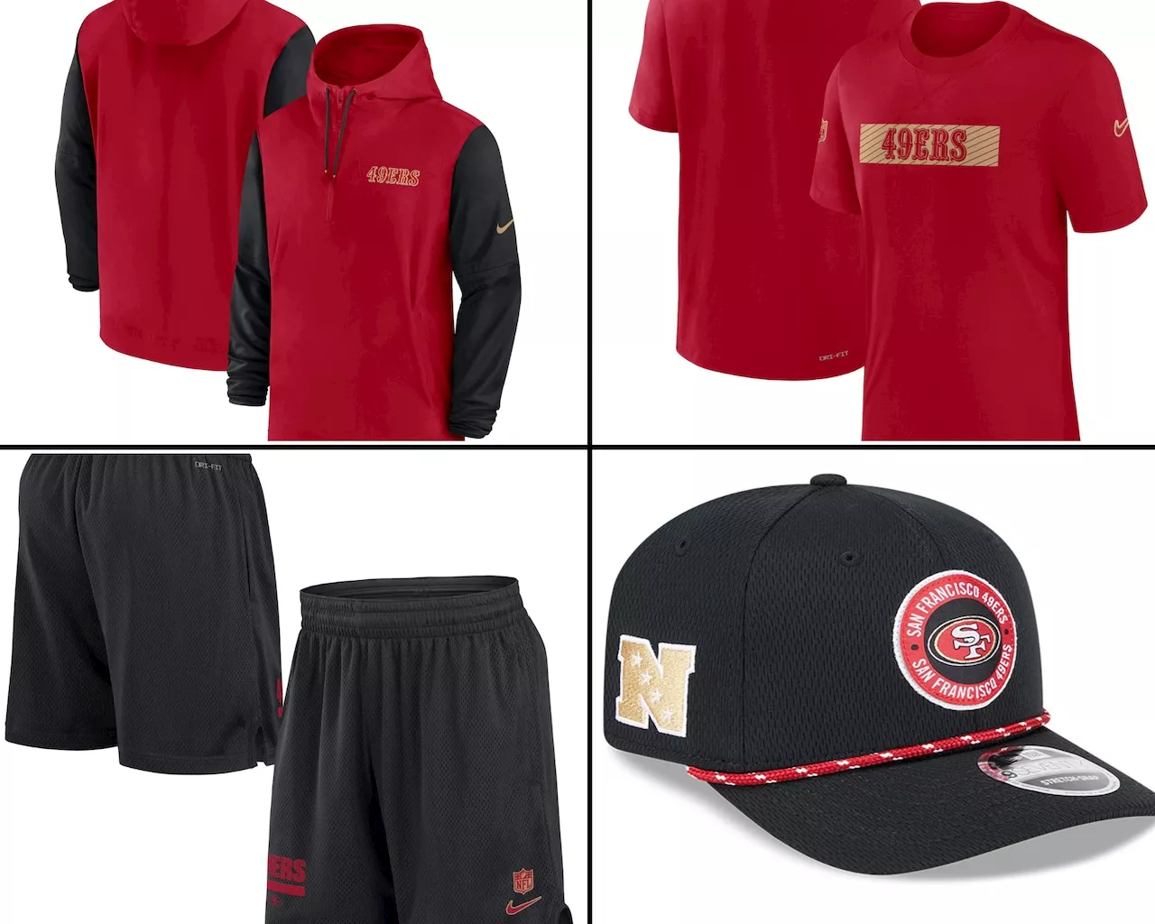 New San Francisco 49ers NFL Sideline apparel: Buy latest gear for 2024 season