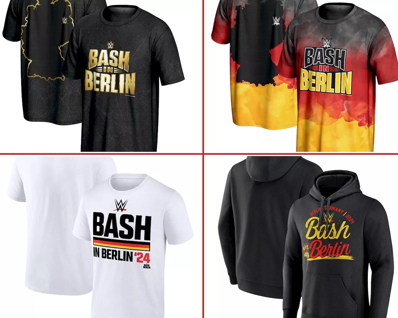 WWE Bash in Berlin shirts, hoodies: How to buy new gear for Germany