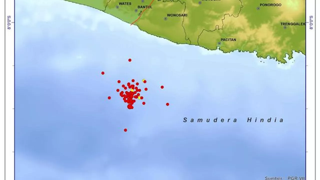 BMKG: Gempa M5,5 Gunungkidul Efek Deformasi Batuan di Zona Megathrust