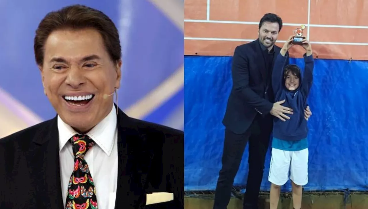 Neto de Silvio Santos vence torneio de tênis e dedica: “Para o vovô Senor”