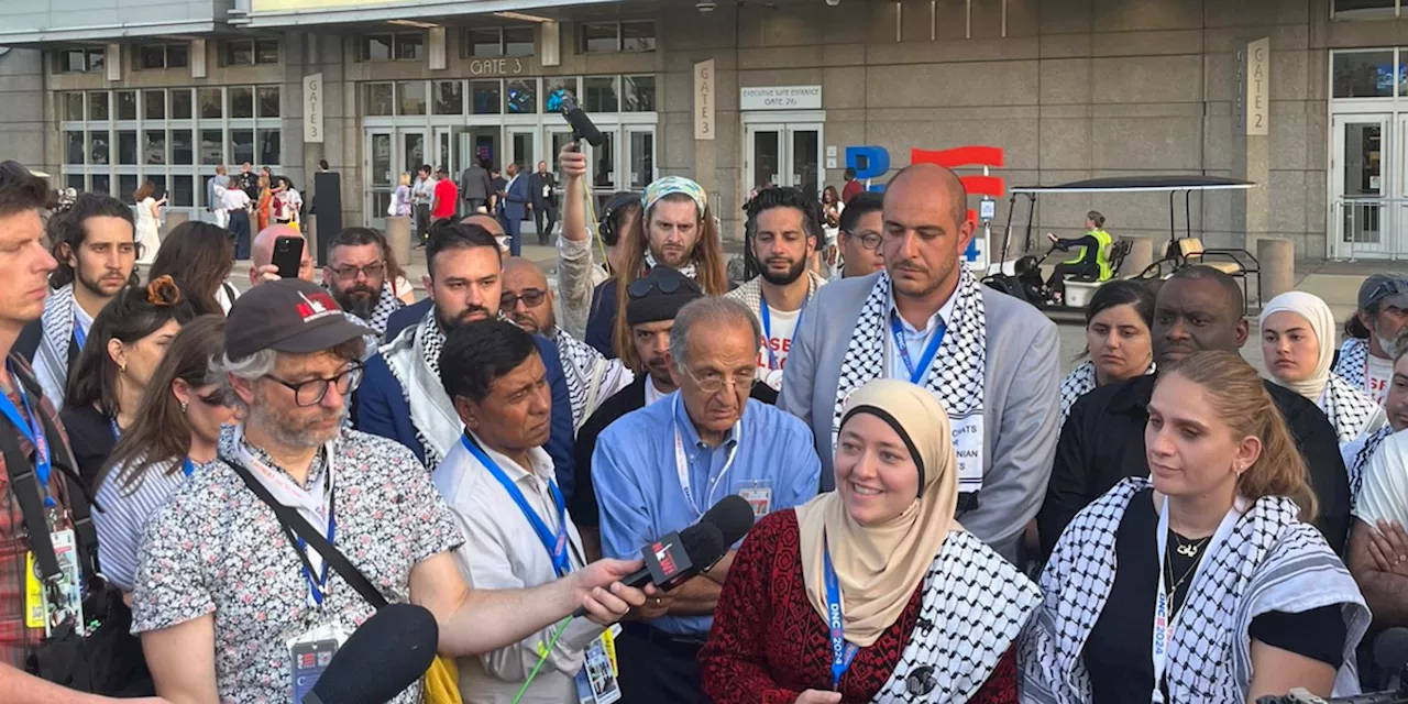 'Let Palestine Speak': Uncommitted Shares Speech the DNC Won't Allow