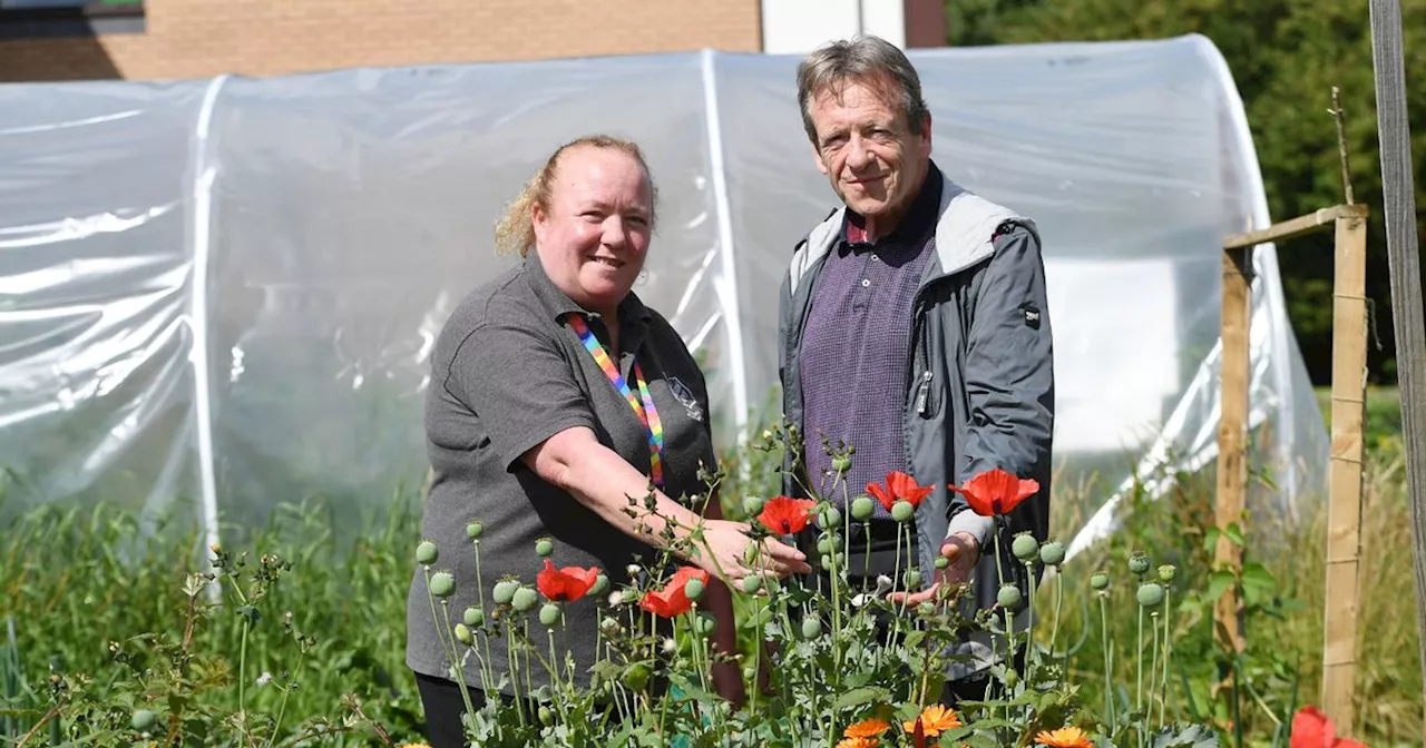 Swapping booze for the benefits of blooms has been Gerry's salvation