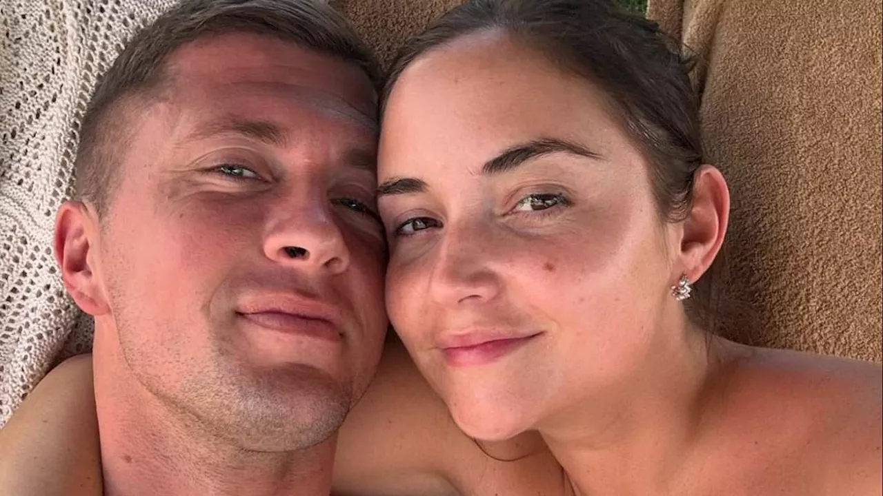 PICTURED: Jacqueline Jossa and husband Dan Osbourne's luxury three-story villa in Marbella is...