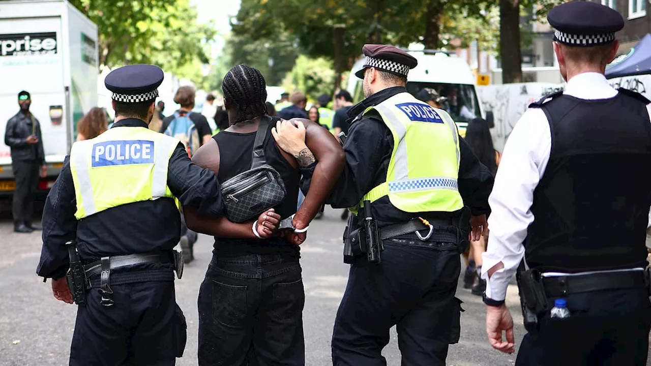 Police reveal more Notting Hill Carnival carnage with more than 330 people now arrested while there...