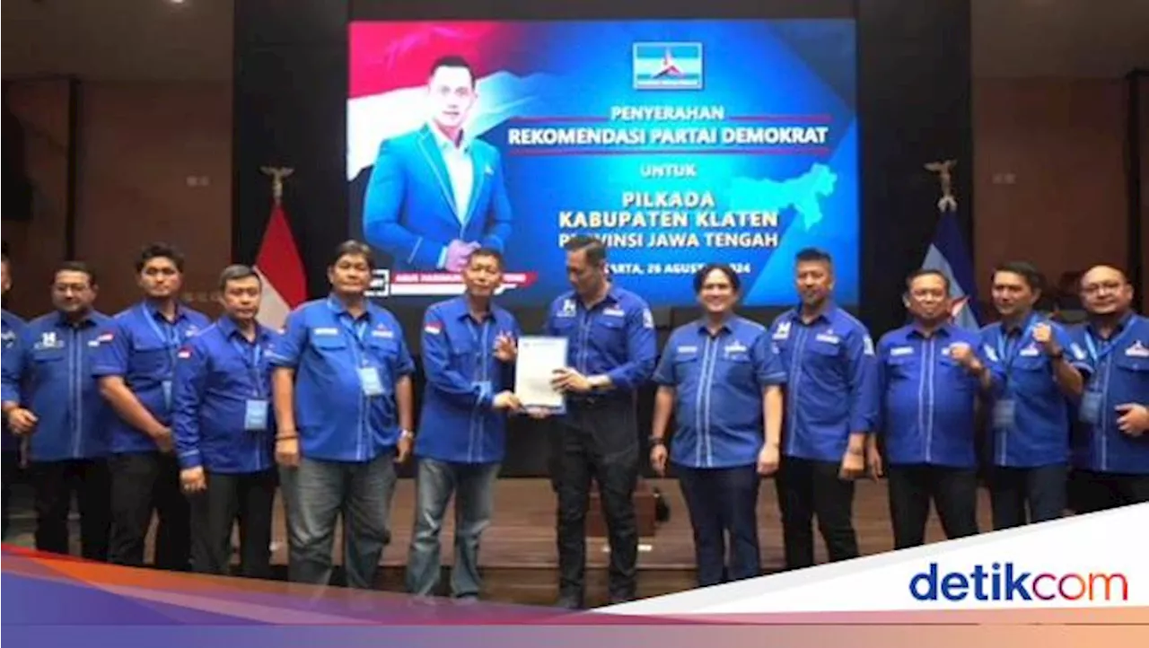 Demokrat Resmi Usung Herry Wibowo-Wahyu Adi di Pilkada Klaten