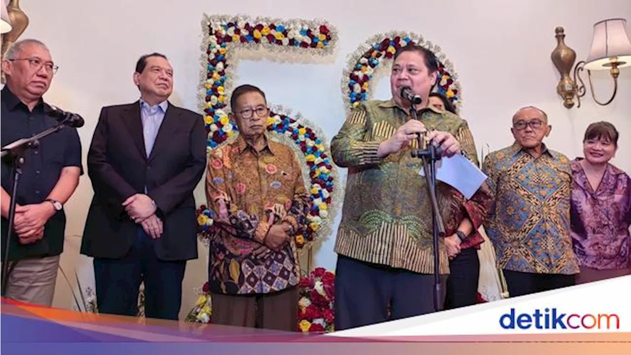 Eks Menko Kumpul di Kantor Airlangga Bahas Kelas Menengah, Ada CT-Darmin Nasution