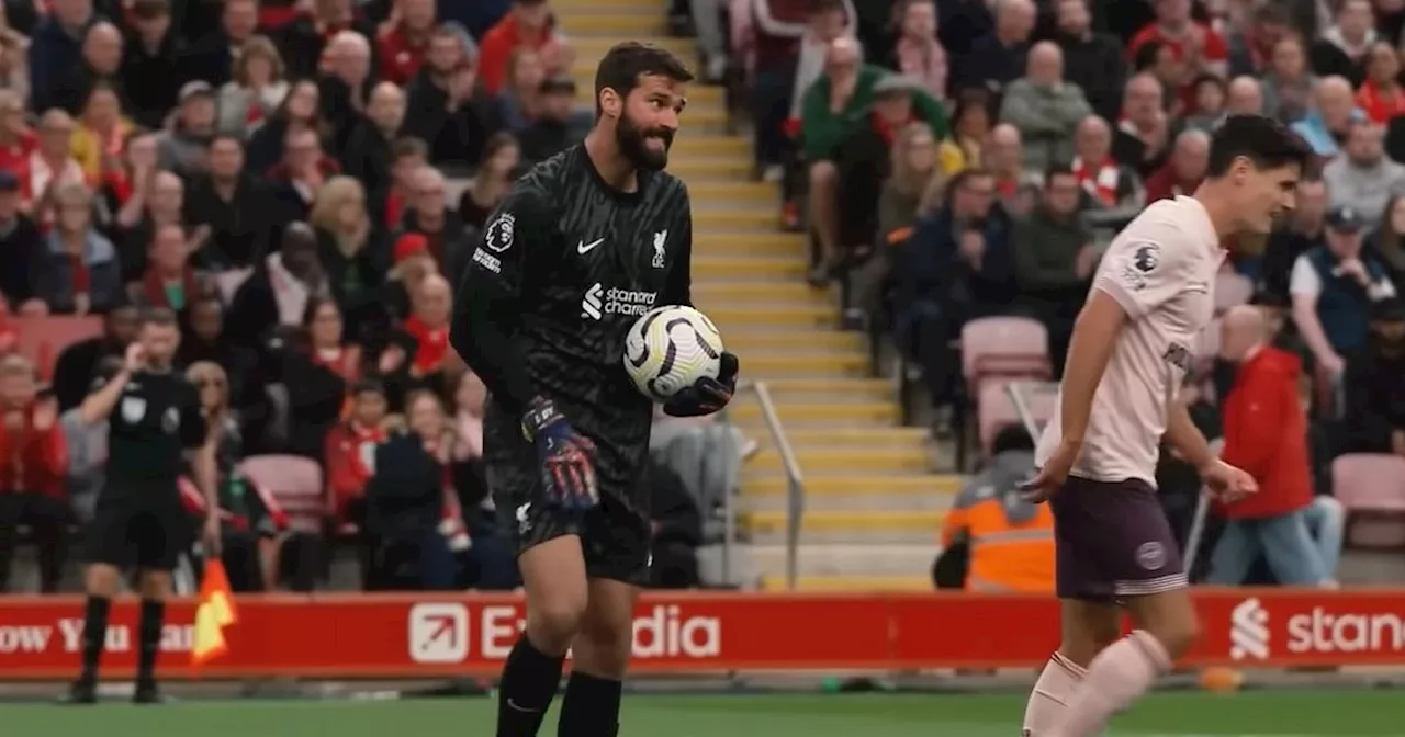 Alisson and Trent Alexander-Arnold moment spotted by fans on Liverpool tunnel cam video