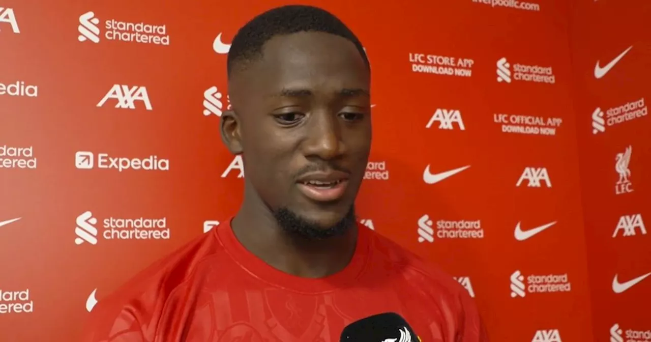 Ibrahima Konate makes Liverpool admission and highlights 'crazy' team-mate