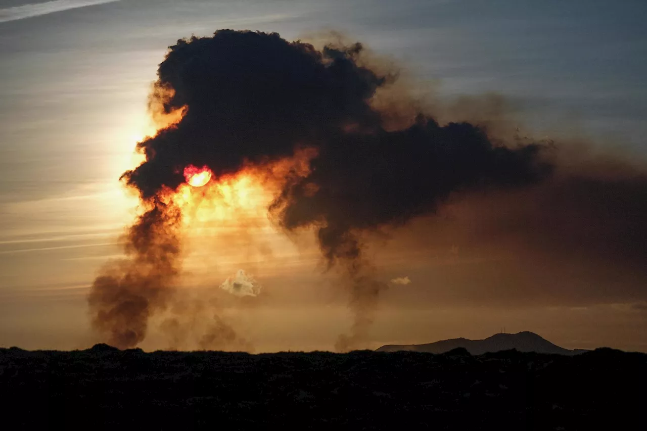 Las emisiones del volcán de Islandia llegan a Europa