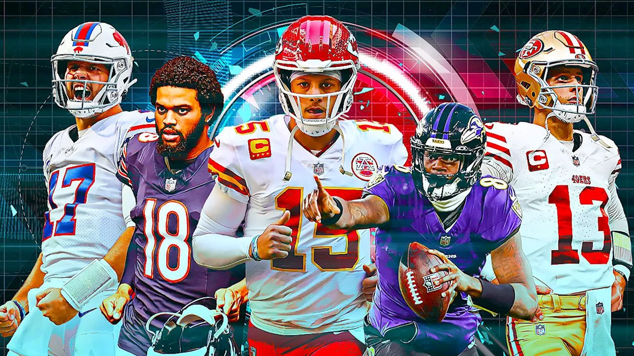 103 NFL players rank QBs Patrick Mahomes, Caleb Williams