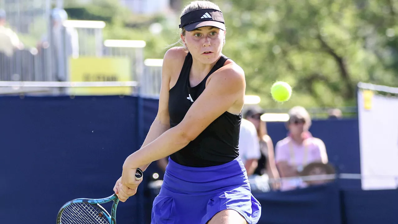  1er tour - Jessika Ponchet domine Saisai Zheng (6-4, 6-2) pour sa première victoire en Grand Chelem