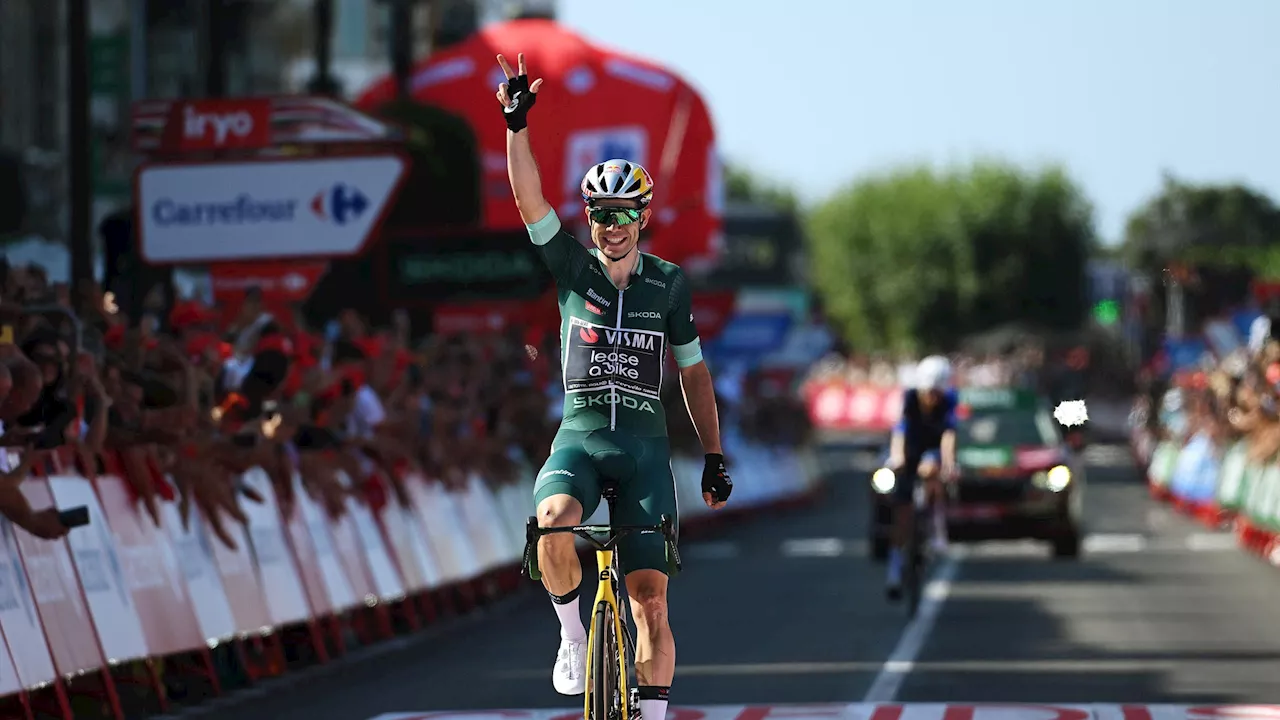 Questa è la Vuelta di Spagna di Wout van Aert: tripletta da sogno a Baiona