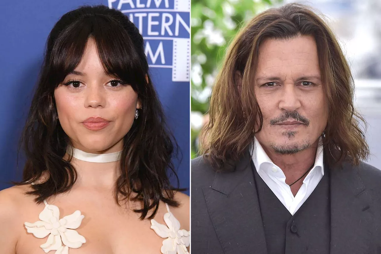 Jenna Ortega recalls Richard E. Grant asking her about 'insane' rumor she was dating Johnny Depp