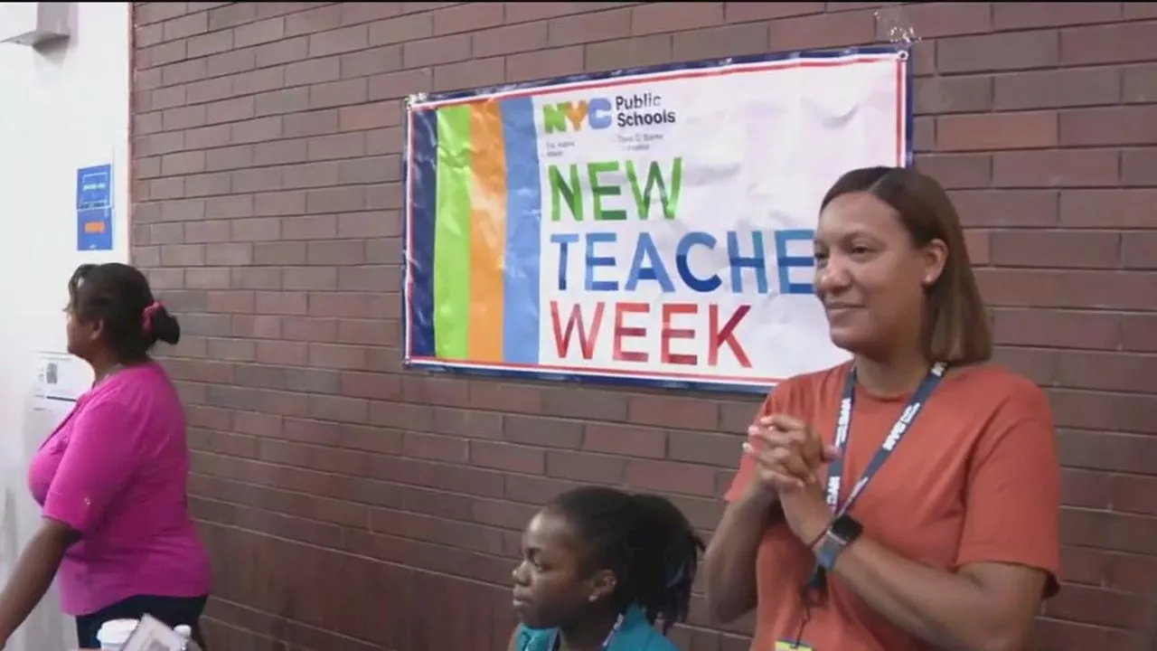 'New Teacher Week' begins in NYC: Mayor Adams, Chancellor Banks welcome educators