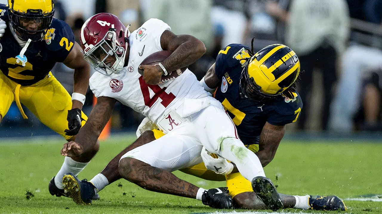 Alabama star Jalen Milroe says Michigan won Rose Bowl 'fair and square'