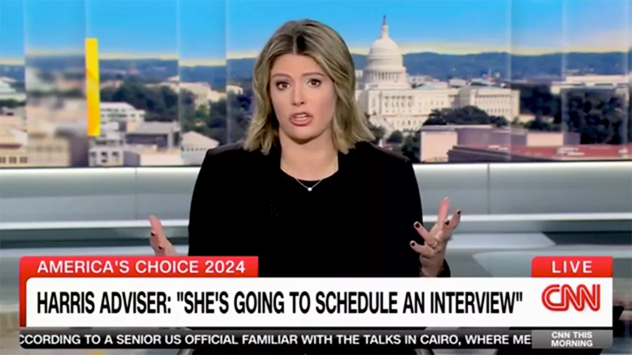 CNN host suggests Harris sitting for 'softball interview' won't curb pressure to speak to media