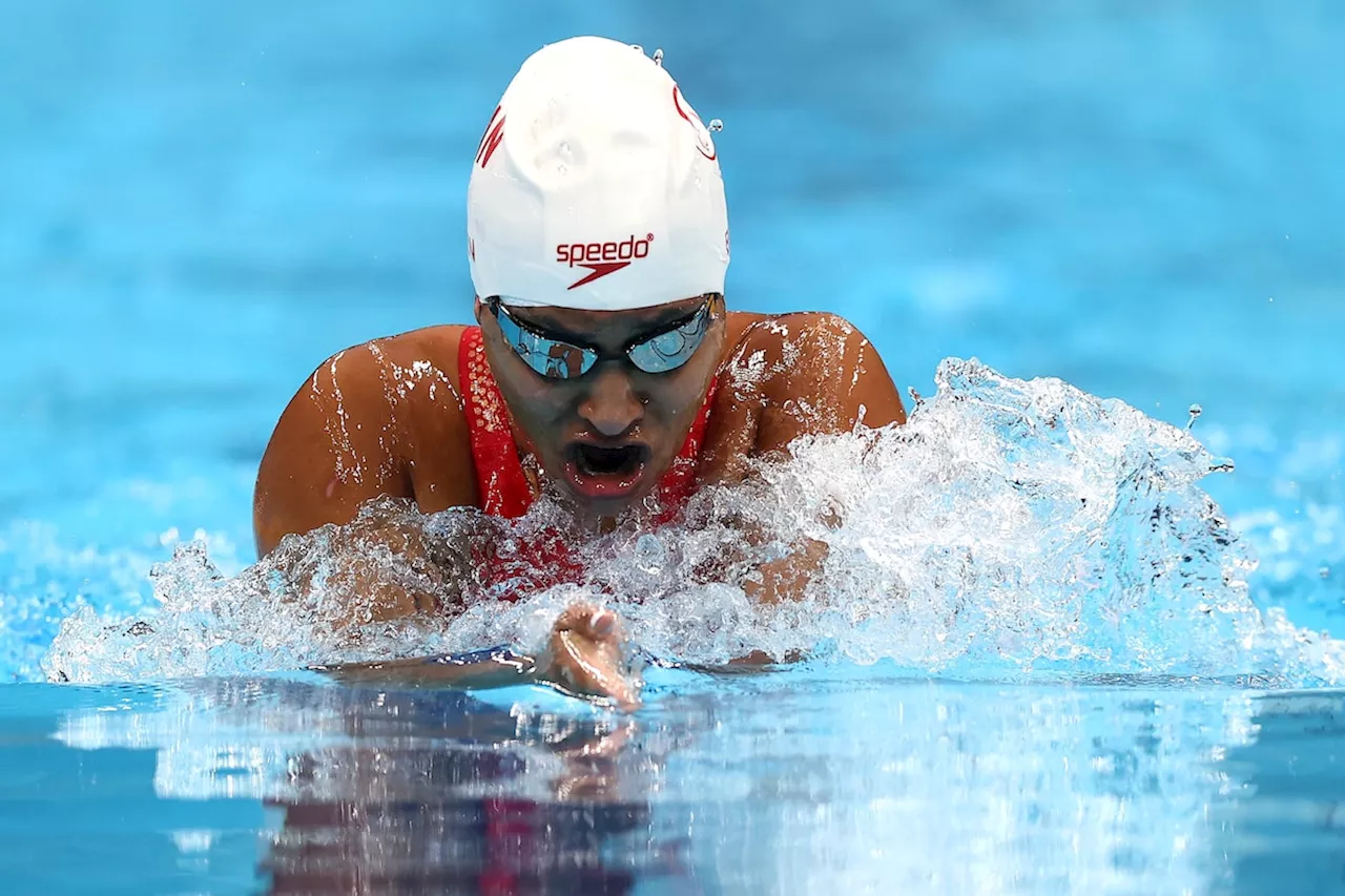 Canadian swimmer Katarina Roxon at home in a world she loves at the Paralympics