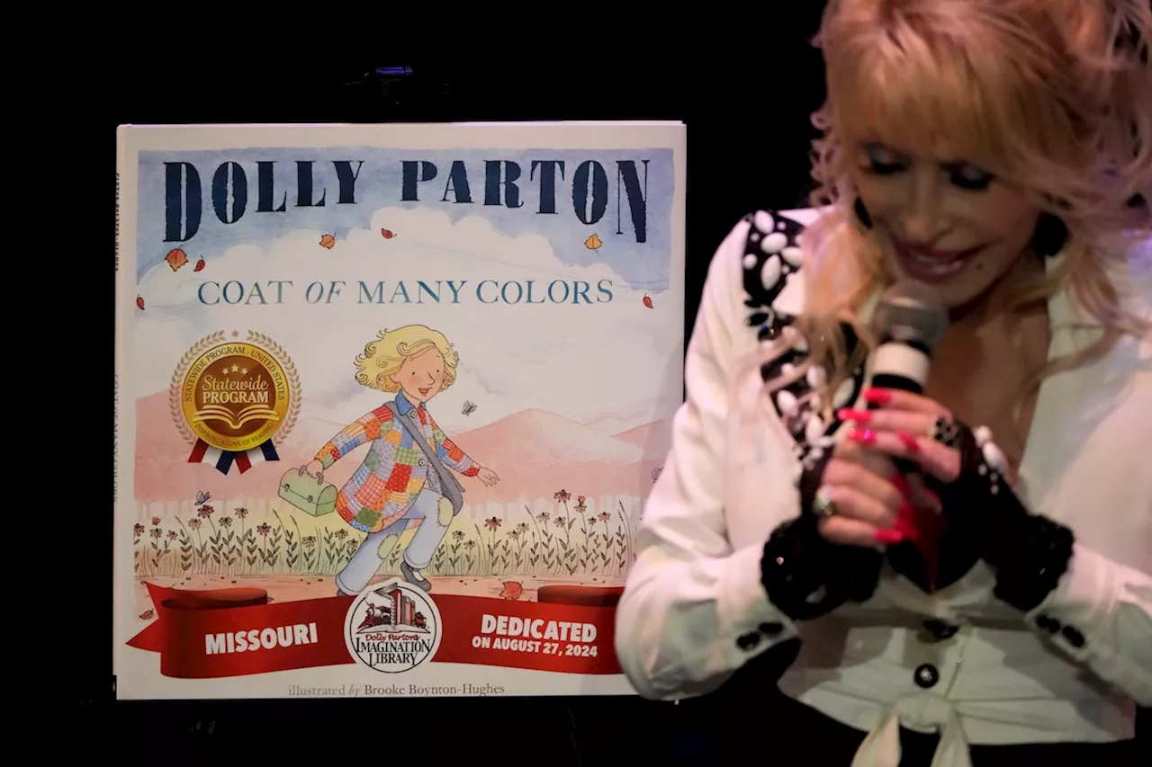 Dolly Parton is sending free books to children across 21 states