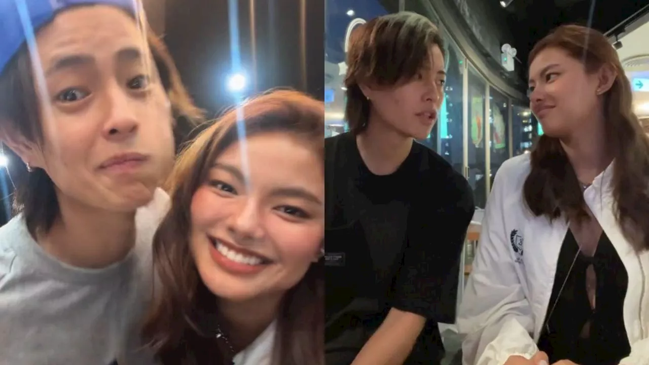 Kate Valdez and Fumiya Sankai are all smiles as they do TikTok challenges together