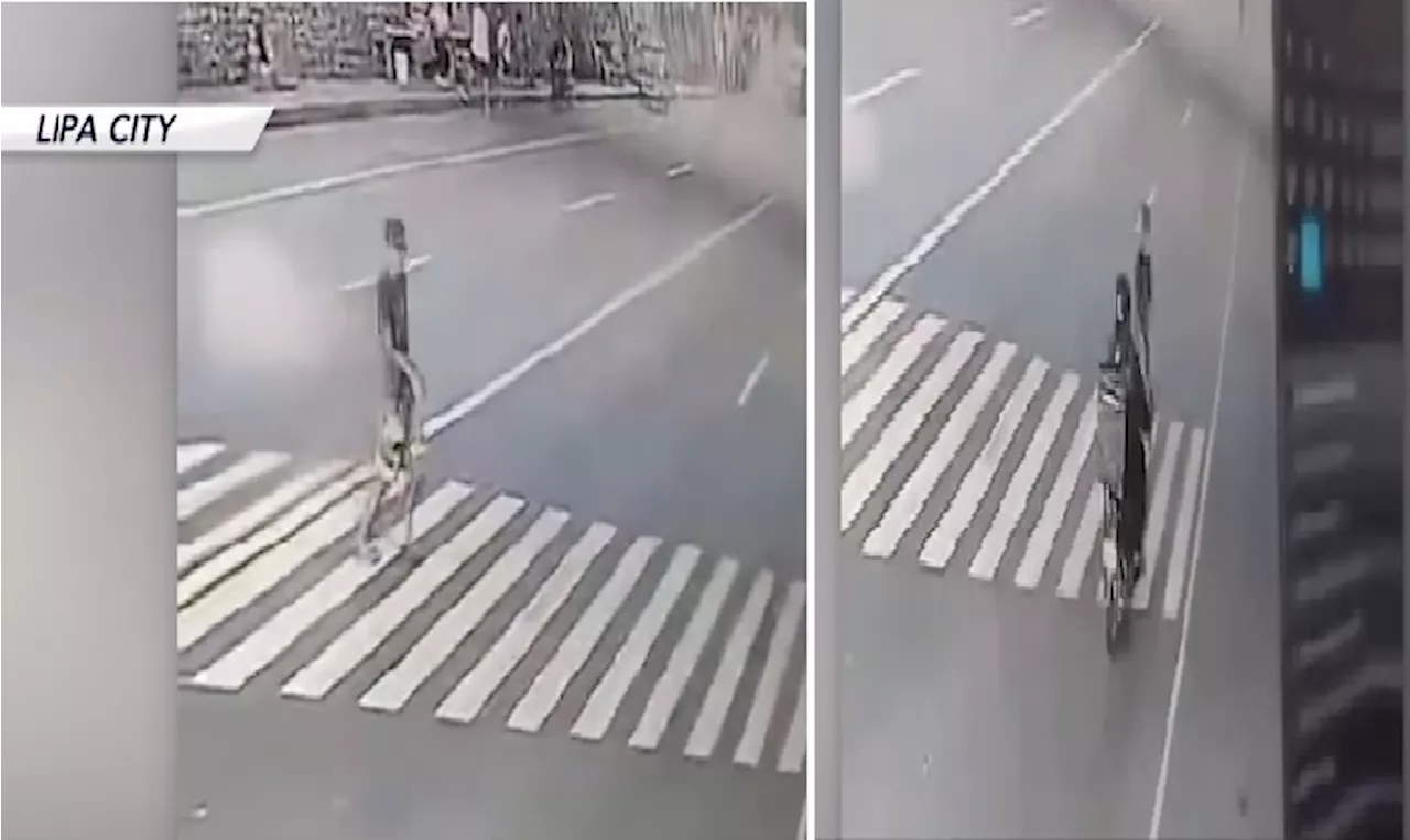 Lalaking tumatawid sa pedestrian lane, patay sa bundol ng motorsiklo