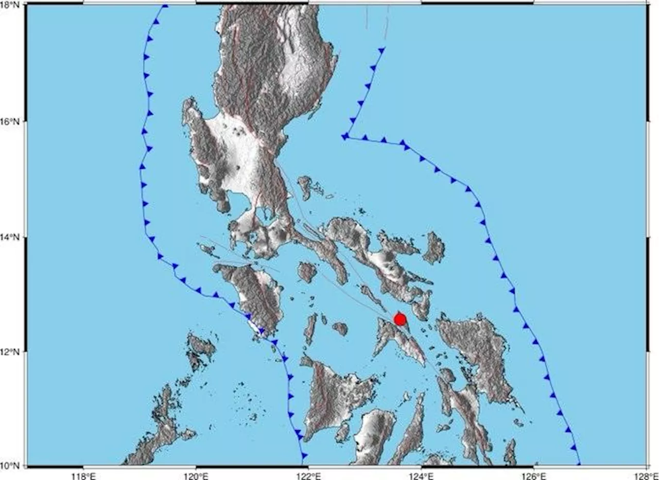 Magnitude 5.0 quake jolts Masbate town