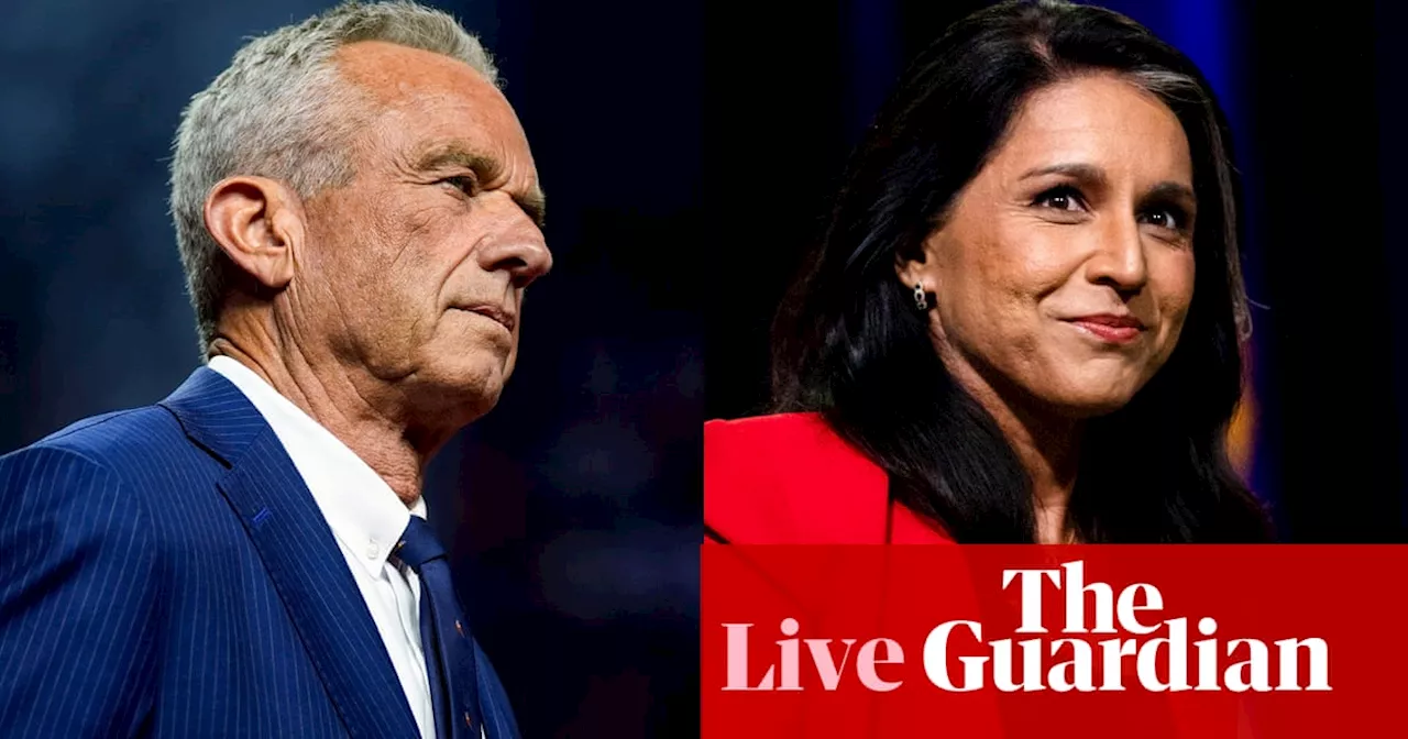 Trump to reportedly name Robert F Kennedy Jr and Tulsi Gabbard to transition team