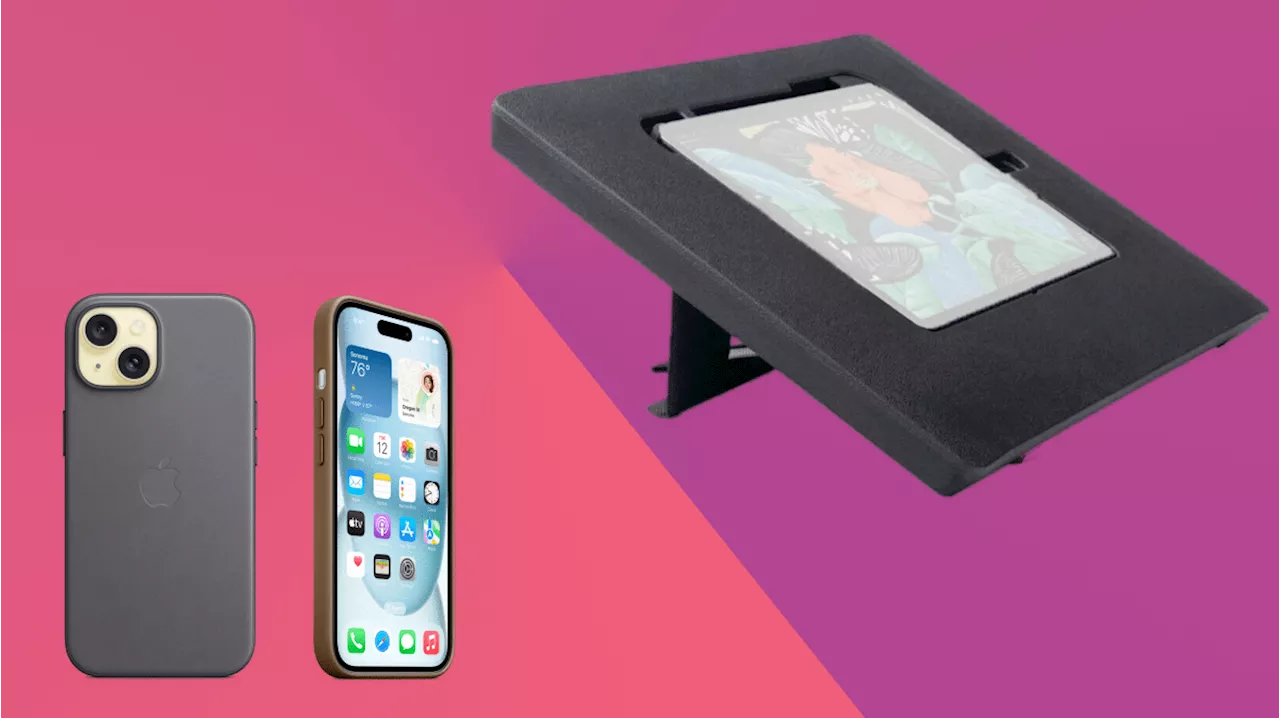 Apple-Zubehör Im Test: iPhone-Feingewebe-Case und Darkboard iPad Drawing Stand