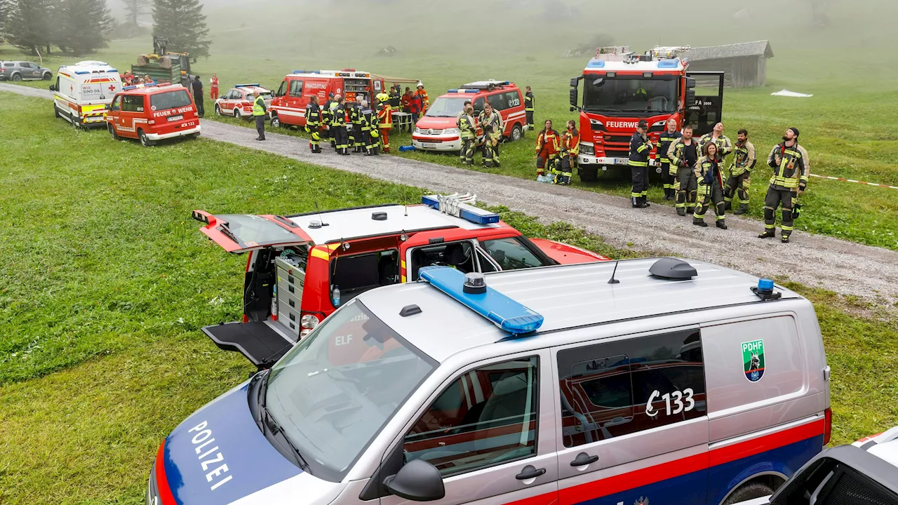 Großeinsatz in Brand - Nach Flugzeugcrash – Absturzstelle gefunden